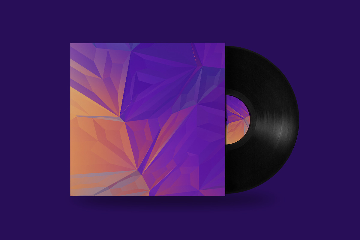 Abstract Polygon Backgrounds-Crystal, a Wallpaper Graphic by BIBIART (Photo 6 of 13)