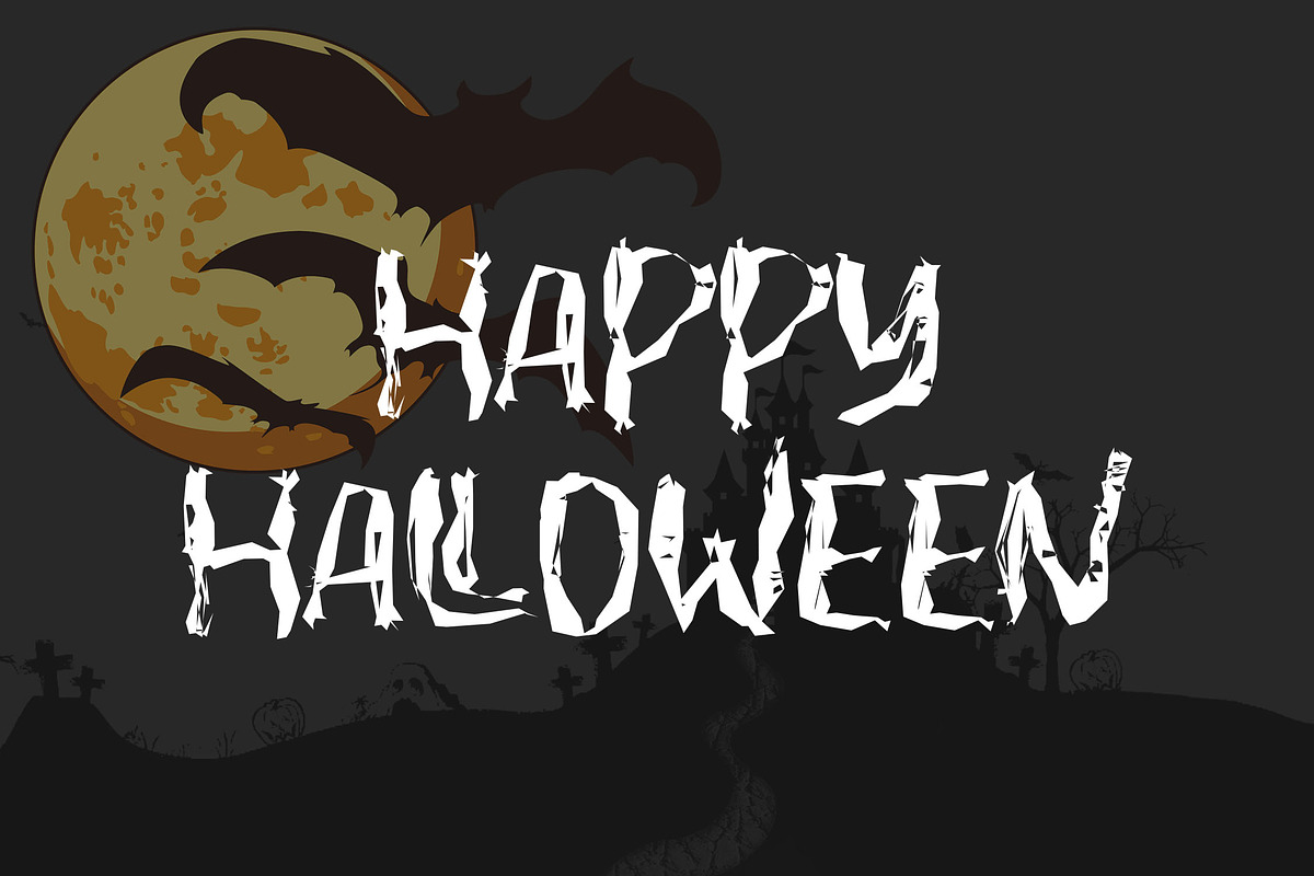 SHADOW RAMBLE - Halloween Font, a Font by NTC Graphic (Photo 3 of 8)