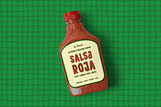 Jalapeno Spicy All Caps Font Duo, a Sans Serif Font by AnMark (Thumbnail 9 of 11)