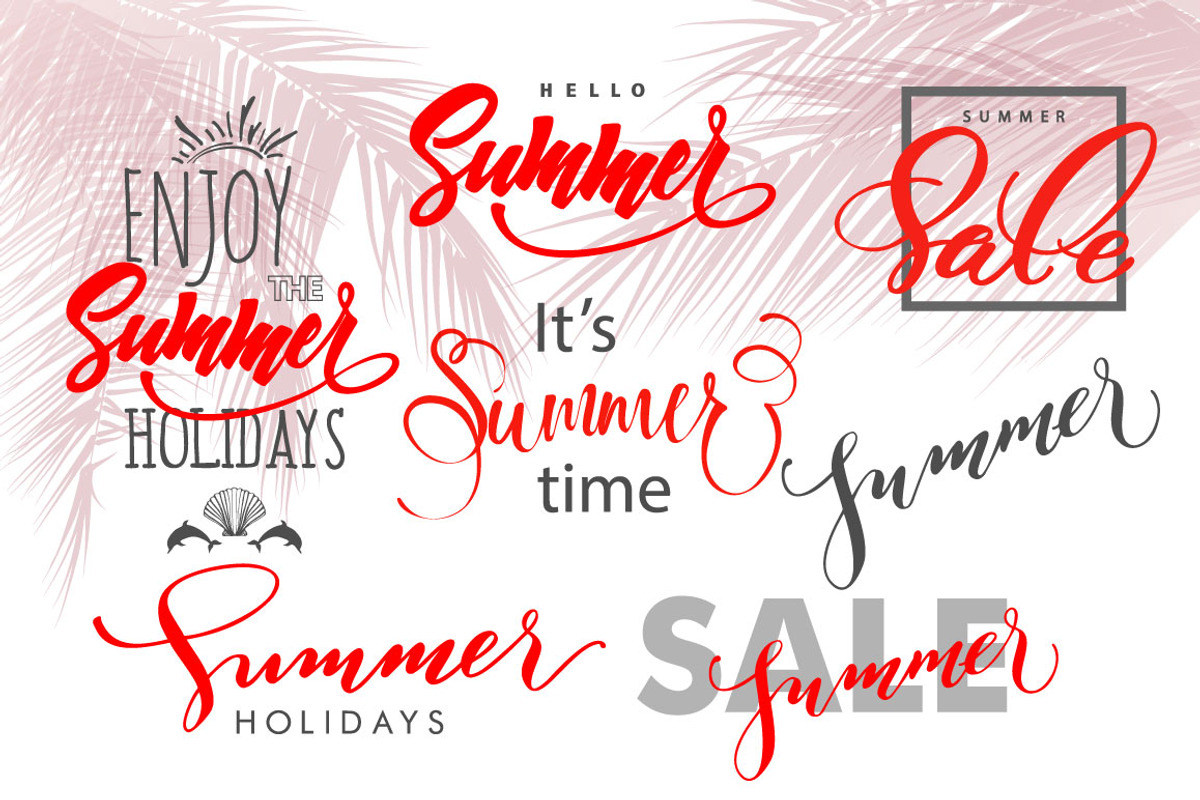 Hello Summer Bundle., an Object Graphic by Gulnara Khadeeva (Photo 3 of 7)