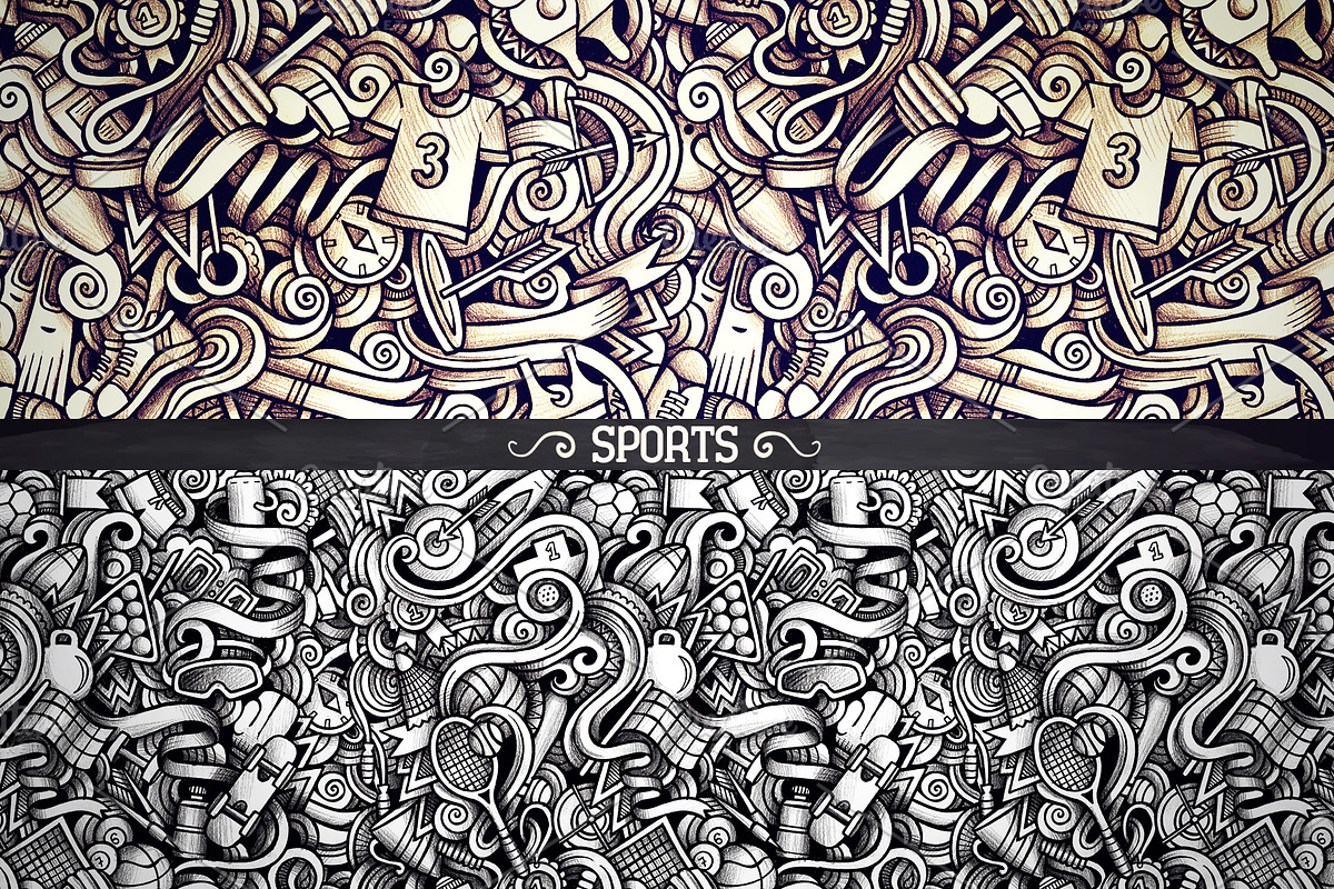 -75% Big Graphics Patterns Bundle #2, a Pattern Graphic by BALABOLKA (Photo 18 of 23)