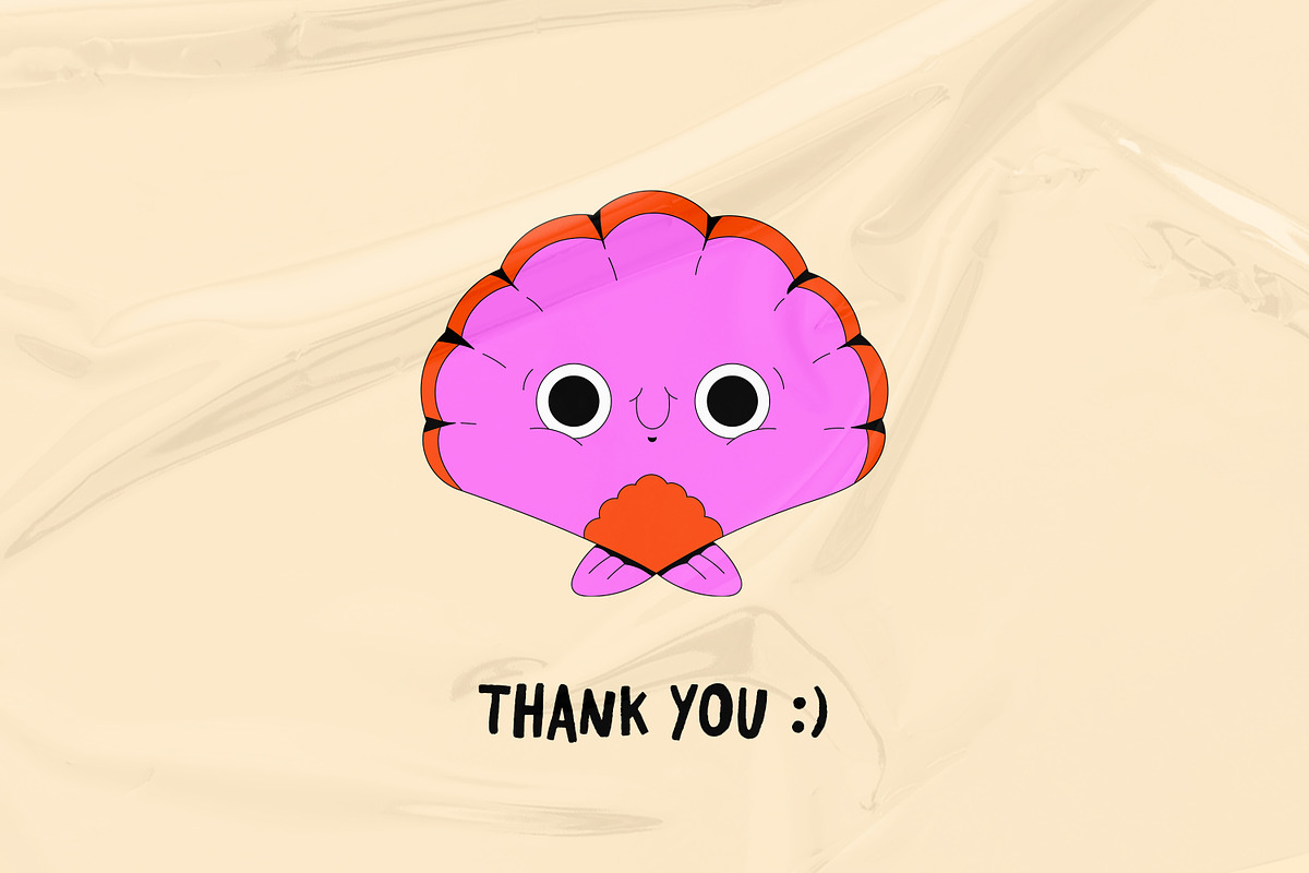 Shells & Pals: Vector Illustrations, an Object Illustration by marmarina (Photo 11 of 11)