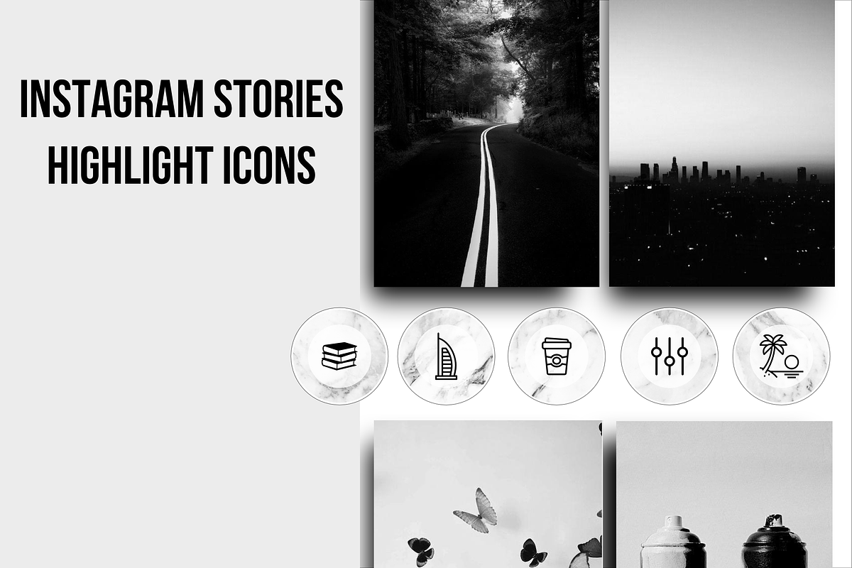 Instagram Stories Highlight Icons, an Icon by pixelonix (Photo 1 of 3)
