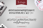 The Rockstar Font Duo (+Extras), a Script Font by Flycatcher Design (Thumbnail 6 of 7)