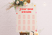 Retro Colorful Floral Wedding Bundle, an Invitation Template by StudioVonBraitenberg (Thumbnail 10 of 13)
