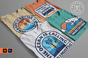 Surfing Design Pack, an Illustration by cd-design.co (Thumbnail 5 of 7)