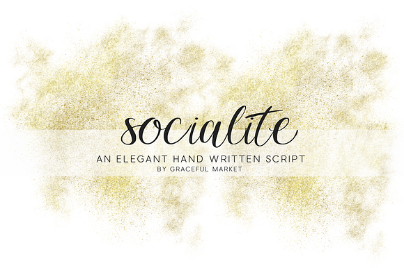 FLASH SALE! Socialite Script Font preview 5