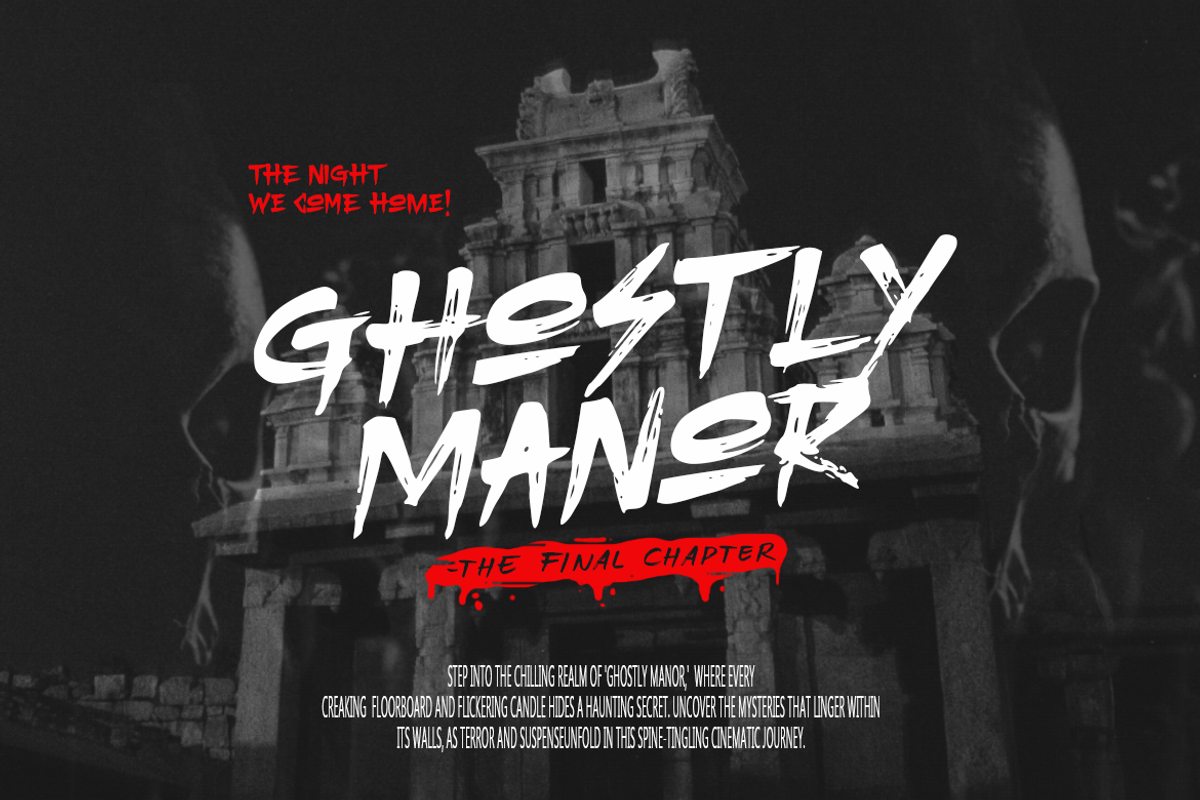 Horror brush font - Morbid Bones, a Blackletter Font by Rochart (Photo 2 of 10)