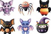 Crochet Cuties Halloween Plush Clipa, an Illustration by CraftArtStudio (Thumbnail 2 of 6)