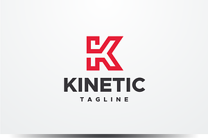 Kinetic - Letter K Logo