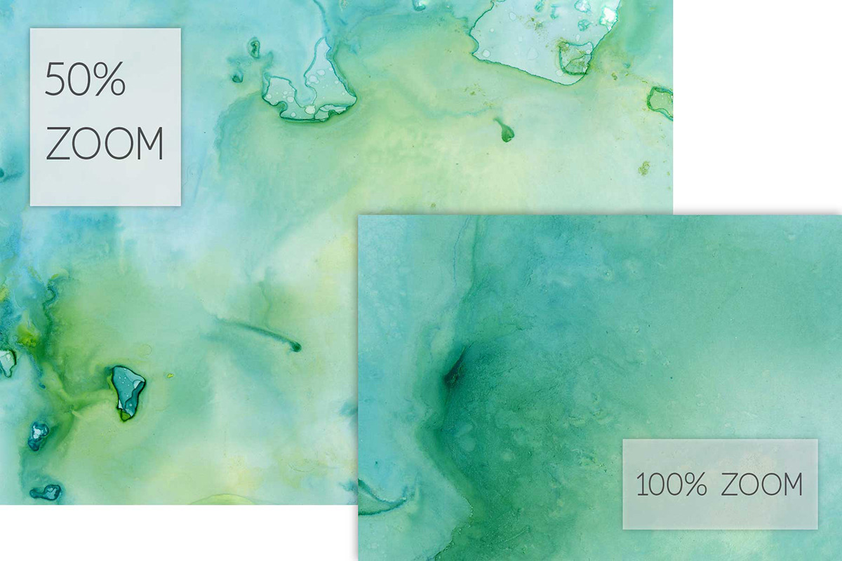 7 Huge Seamless Green Ink Textures, a Texture Graphic by AdenaJ (Photo 3 of 16)