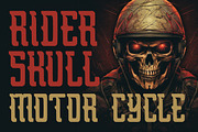 Ambeigu Vintage Display Font, a Blackletter Font by IHDSTD (Thumbnail 2 of 9)