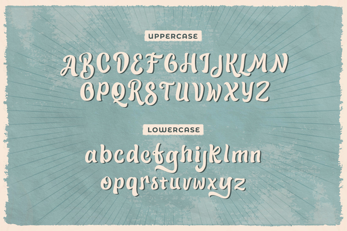 Baleho - Retro Brush Font, a Script Font by Typefactoryco (Photo 2 of 9)