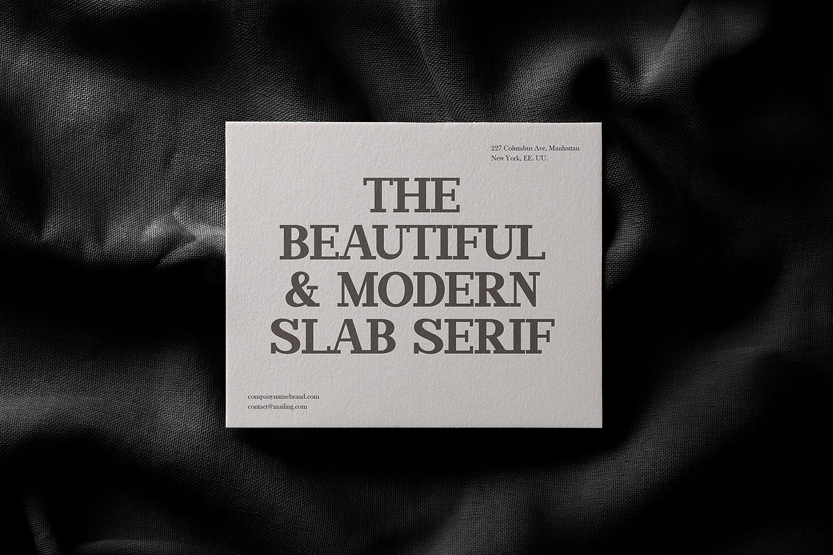 Gaverly Elegant Slab Serif Font, a Serif Font by RantautypeStudio (Photo 8 of 20)