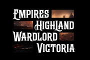 Firlest Old Vintage Font, a Blackletter Font by RantautypeStudio (Thumbnail 5 of 15)