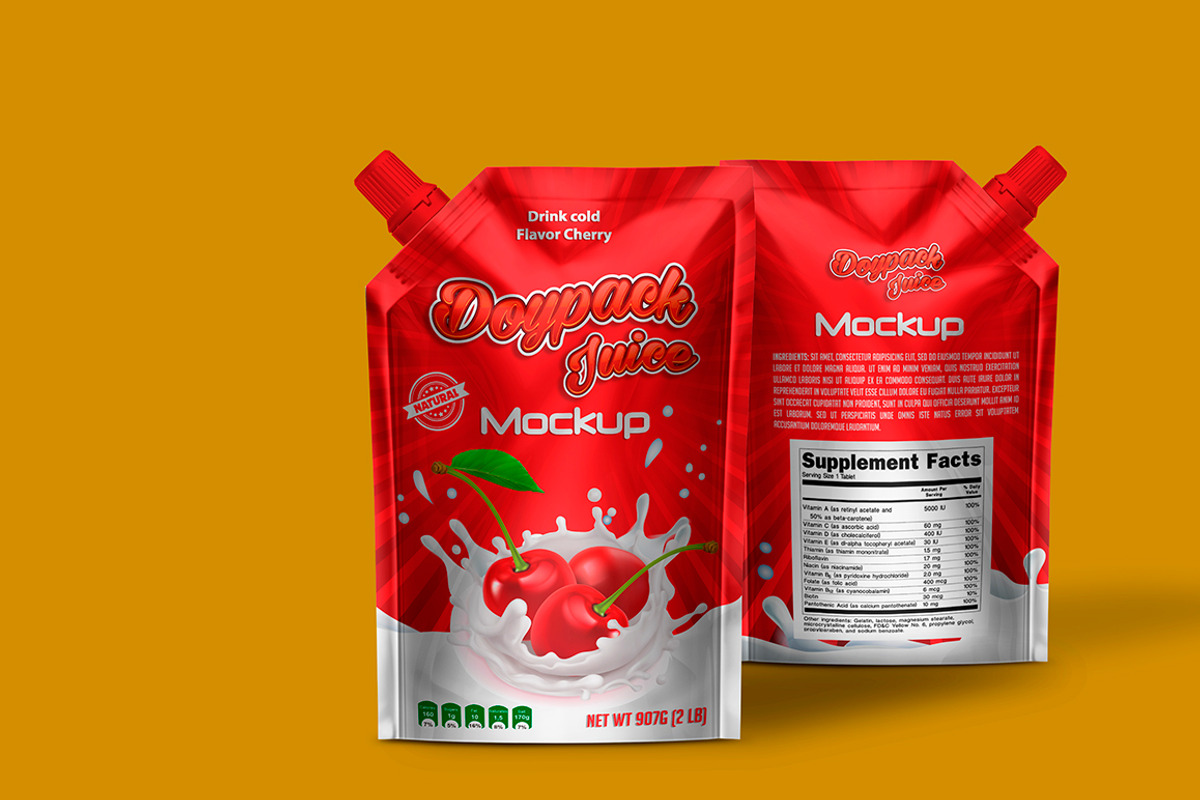 Doypack Mockup, a Packaging Mockup by rogeriomarcos (Photo 6 of 14)