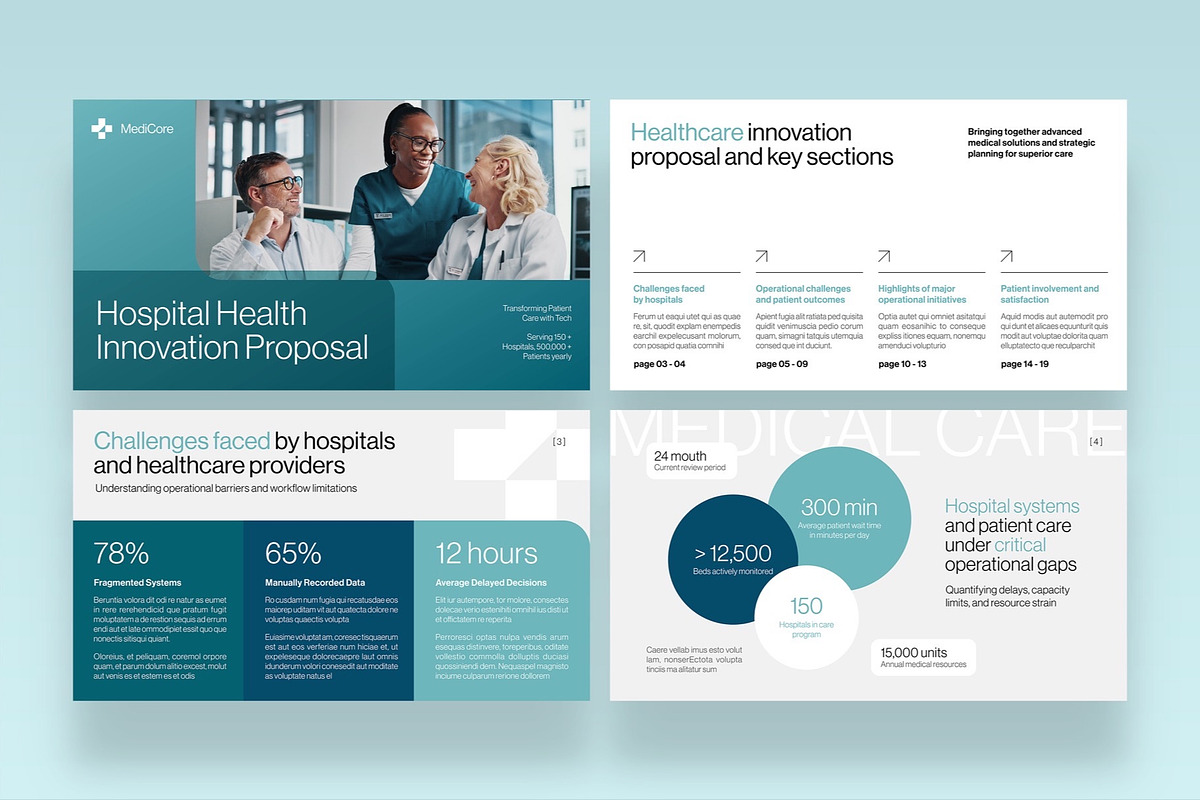 Hospital Presentation Template, a Presentation Template by BrandPacks (Photo 2 of 7)