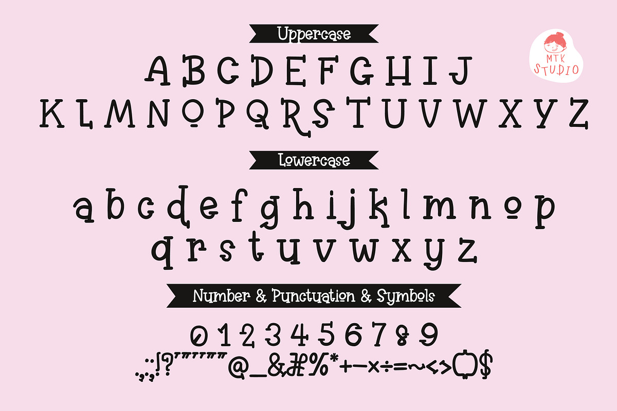 BabyPlay Font - Cute Handwritten, a Font by MTK Studio (Photo 2 of 5)