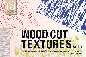 Wood Cut Textures Vol. 1