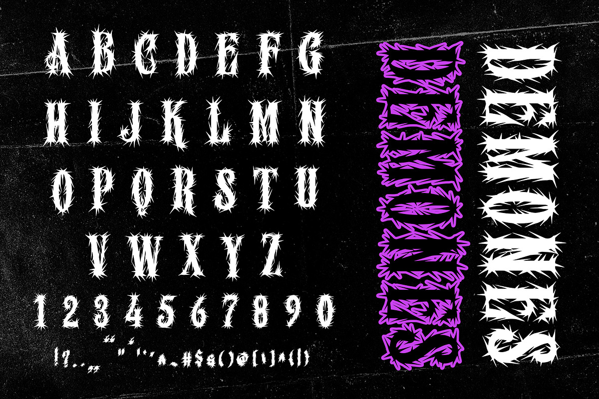 Salvators Metal Display Font, a Blackletter Font by dansdesign (Photo 3 of 12)