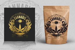 Cannabis Label Logo