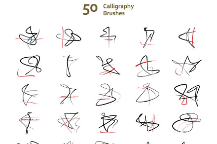 AI Calligraphy + Zigzag Brushes