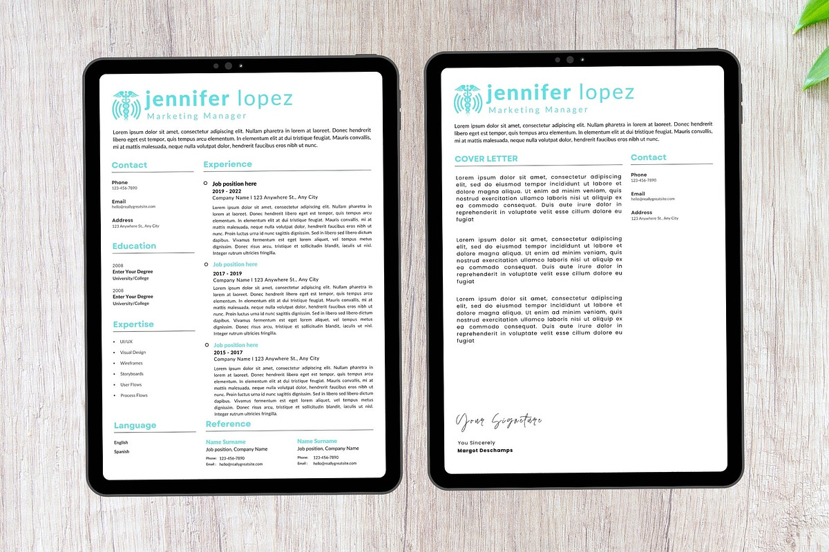 registered nurse resume template, a Resume Template by iloveTemplate (Photo 2 of 3)