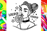 Only Girls! Tattoo girls, an Animal Illustration by Vavavka (Thumbnail 9 of 13)