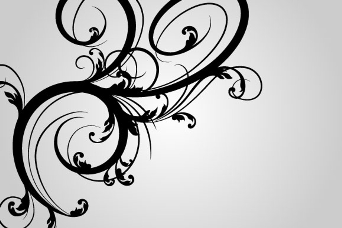 50 Ornamental Flourishes (Vector) preview 3
