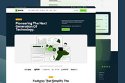 Tech Startup SaaS Elementor WP Theme, a WordPress Template by UInstrument (Thumbnail 1 of 5)