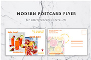 Modern Postcard Flyer Template, a Flyer Template by Grandview Collective (Thumbnail 1 of 4)