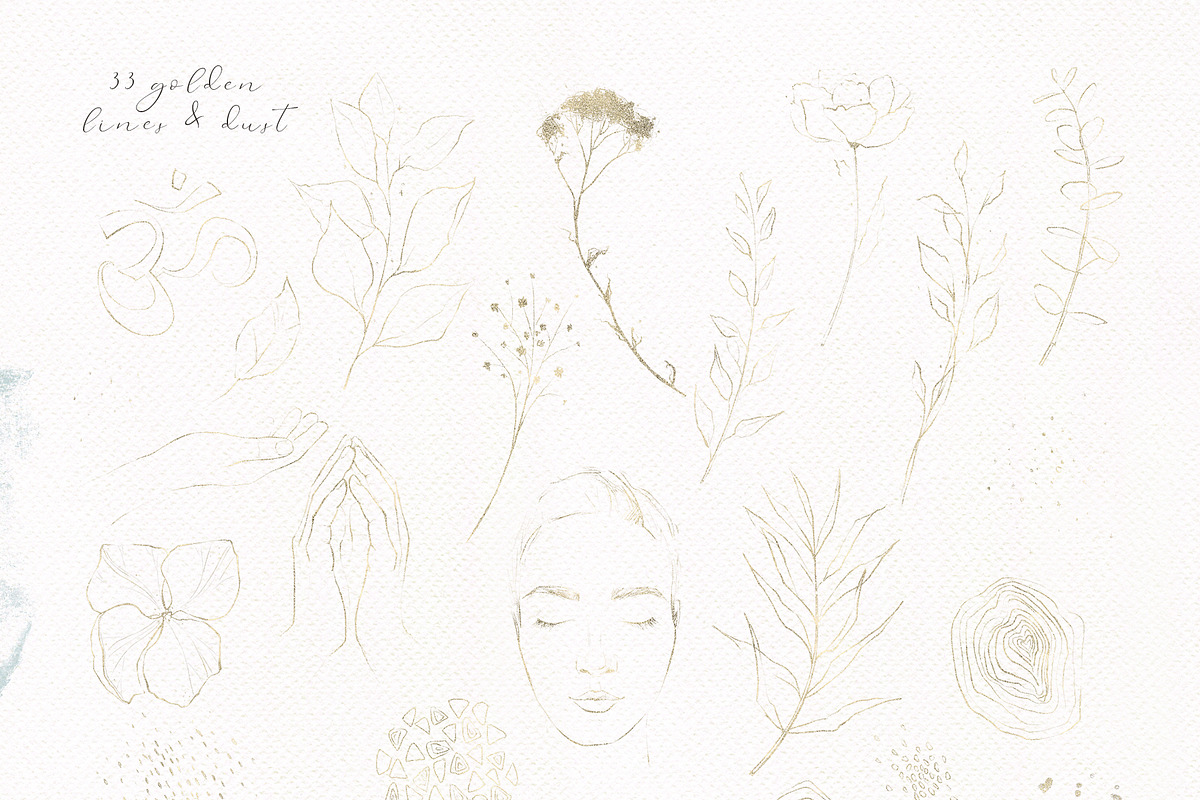 Meditative Clarity floral watercolor, a Decorative Illustration by Khrys.art (Photo 15 of 17)