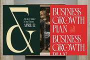 Gradneght Modern Display Serif, a Serif Font by timelesstype.co (Thumbnail 13 of 20)