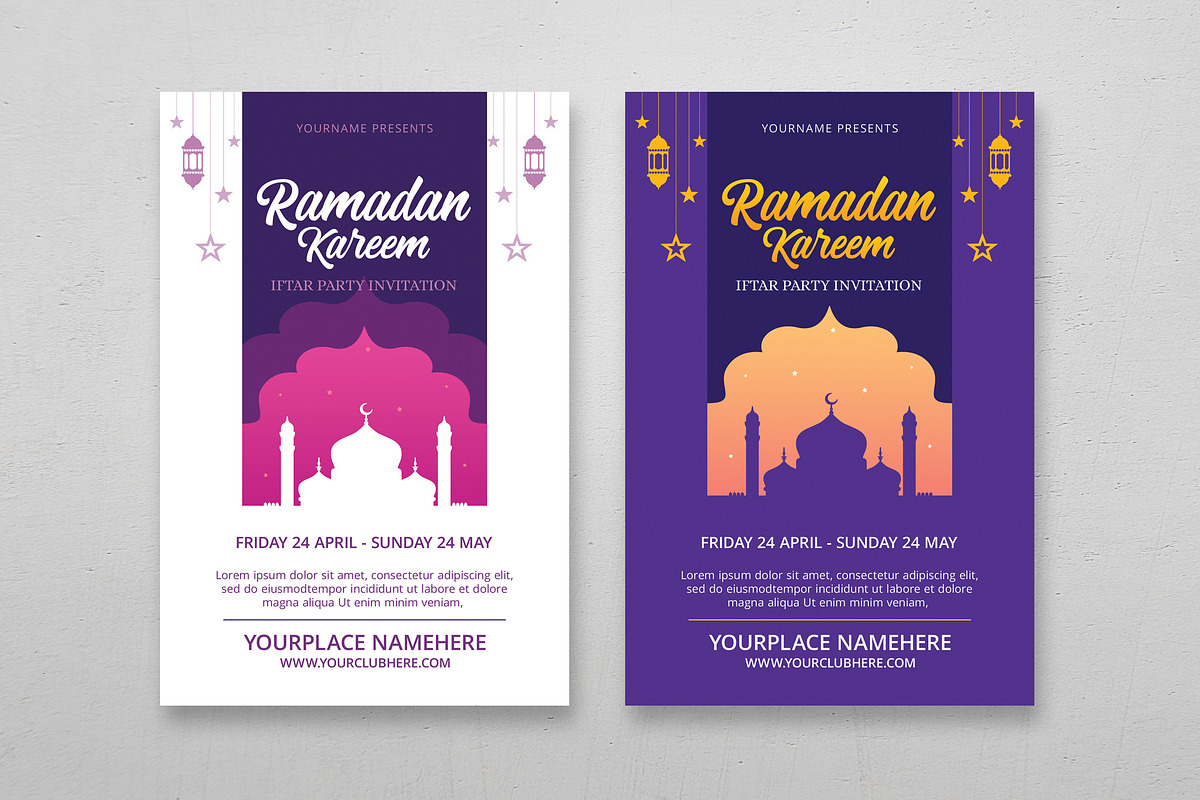 Ramadan Kareem Flyer, a Flyer Template by DesignWorkz