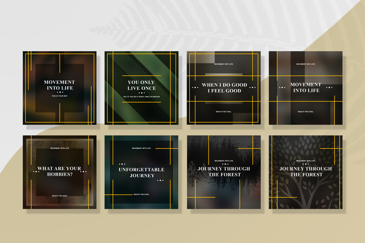 Instagram Templates Social Media, a Social Media Template by shaman (Photo 3 of 4)