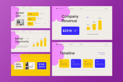 Blue Company Profile PPT, a Presentation Template by Aiyari Graphic (Thumbnail 4 of 5)