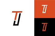 Logo TJ Simple Design Minimalist, a Branding & Logo Template by zaqilogo (Thumbnail 1 of 2)