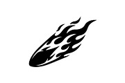 Fire Meteor Comet Silhouette Bundle, an Illustration by Designs_River (Thumbnail 10 of 51)