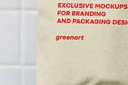 Cotton Shopping Bags Mockup, a Packaging Mockup by Green Art (Thumbnail 6 of 6)
