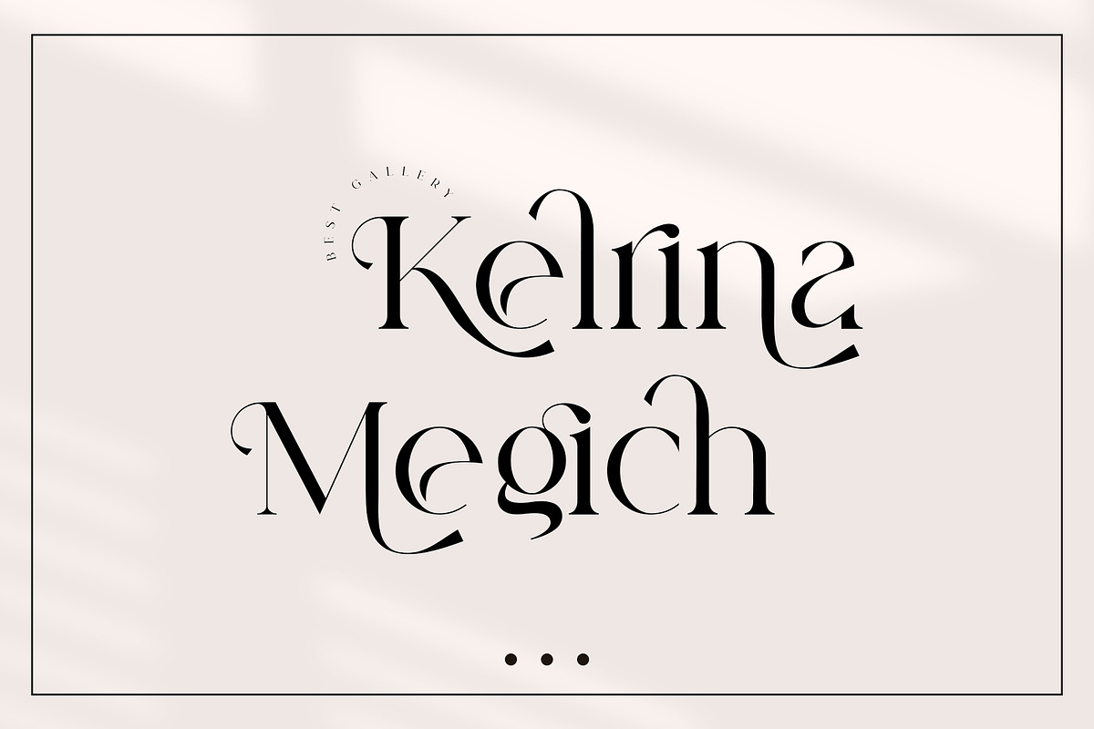 Rossile Serif Font, a Serif Font by Ermedia Studio (Photo 7 of 11)