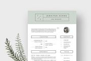 2 Page Resume & Cover Letter, a Resume Template by Glowing Pieces (Thumbnail 2 of 5)