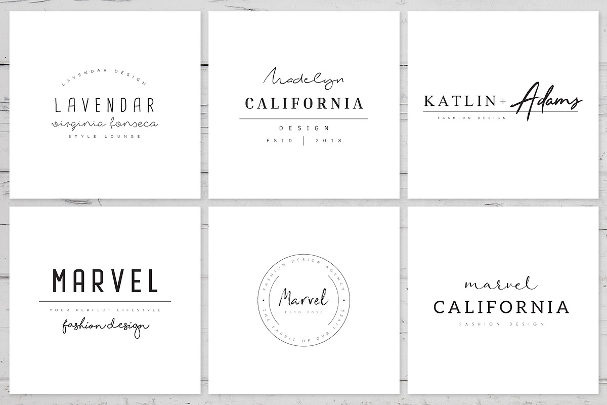 200 Minimal Premade Logo Bundle, a Branding & Logo Template by XpertgraphicD (Photo 27 of 60)