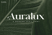 Auralux - Modern Serif Font, a Serif Font by Almeera Std (Thumbnail 1 of 5)
