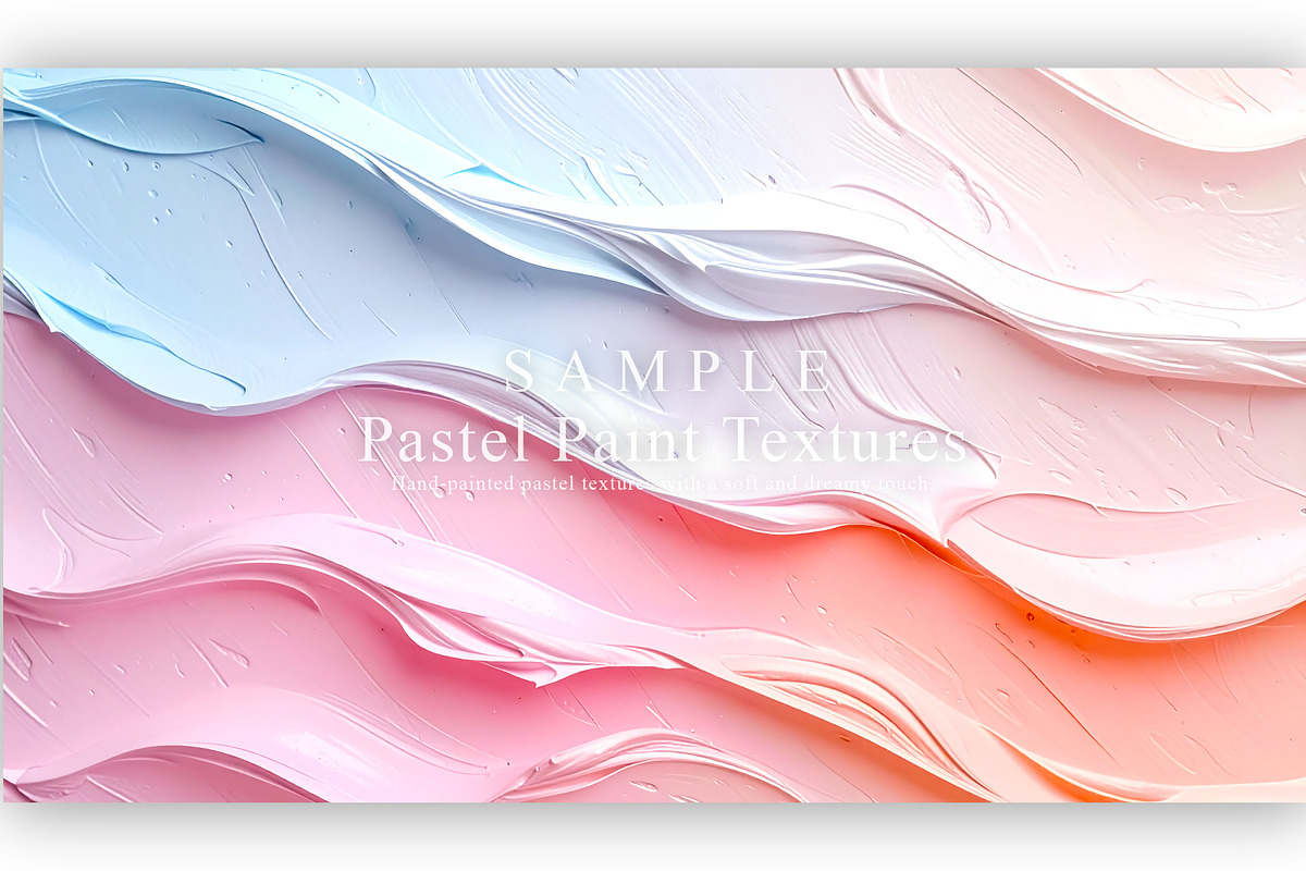 16 Pastel Paint Textures, a Texture Graphic by NOMO DESIGN (Photo 15 of 17)