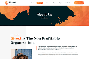 Givest - Charity HTML5 Template