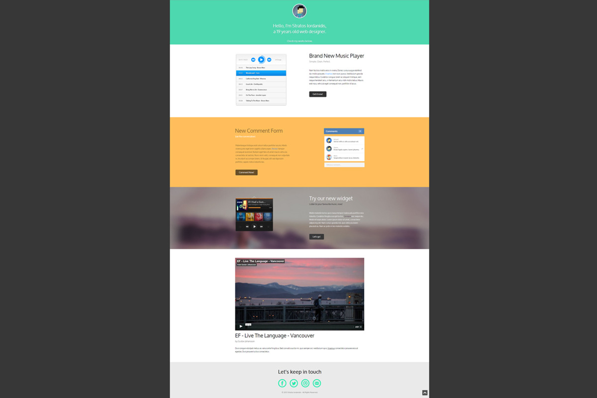 Ireland - Portfolio (HTML/CSS), a Websites & App Template by iamstratos (Photo 2 of 3)