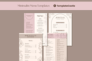 4 Elegant Menu Restaurant Templates, a Templates & Theme by TemplateCastleStore (Thumbnail 2 of 10)