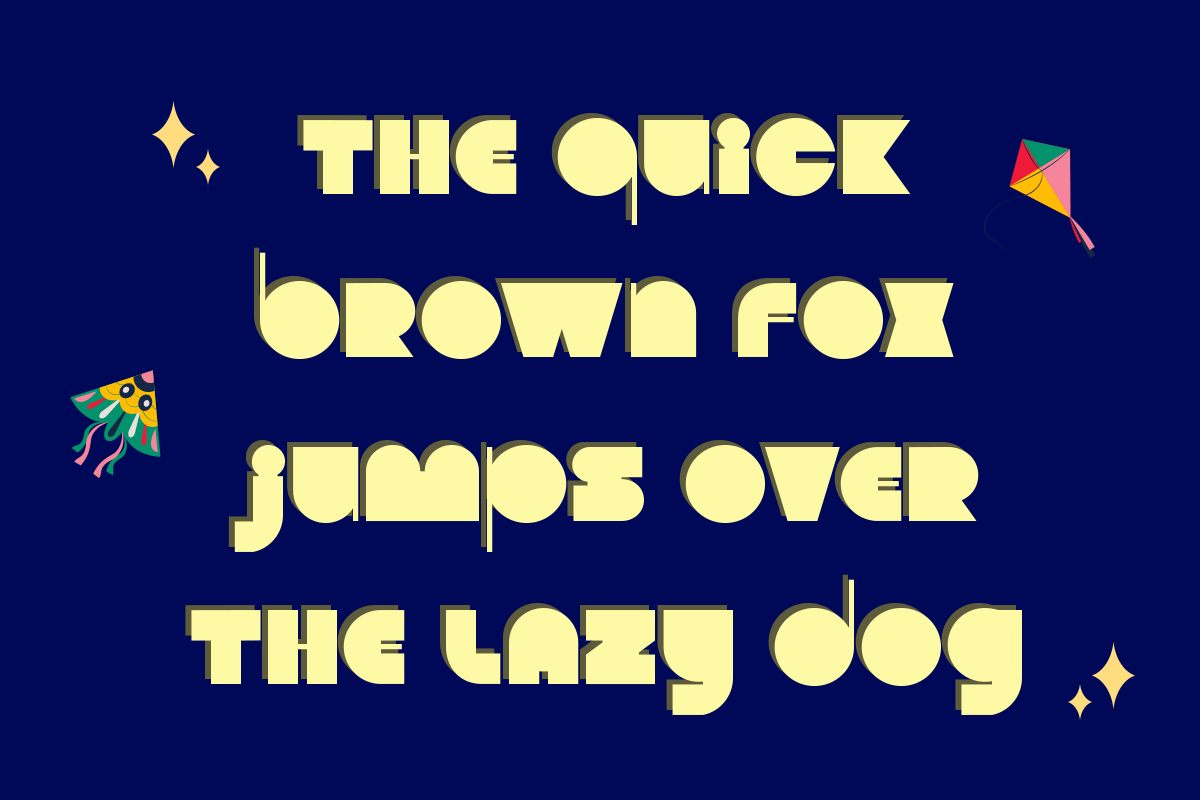 Slizo - Geometric Bold Expanded, a Sans Serif Font by roomspace creative lab (Photo 9 of 12)