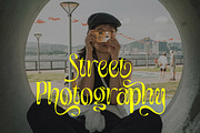 Amribail Groovy Retro Font, a Sans Serif Font by Cruzine (Thumbnail 3 of 9)