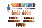 Back View Pet Mom Clipart Bundle, an Animal Illustration by ColorfulPT (Thumbnail 8 of 8)